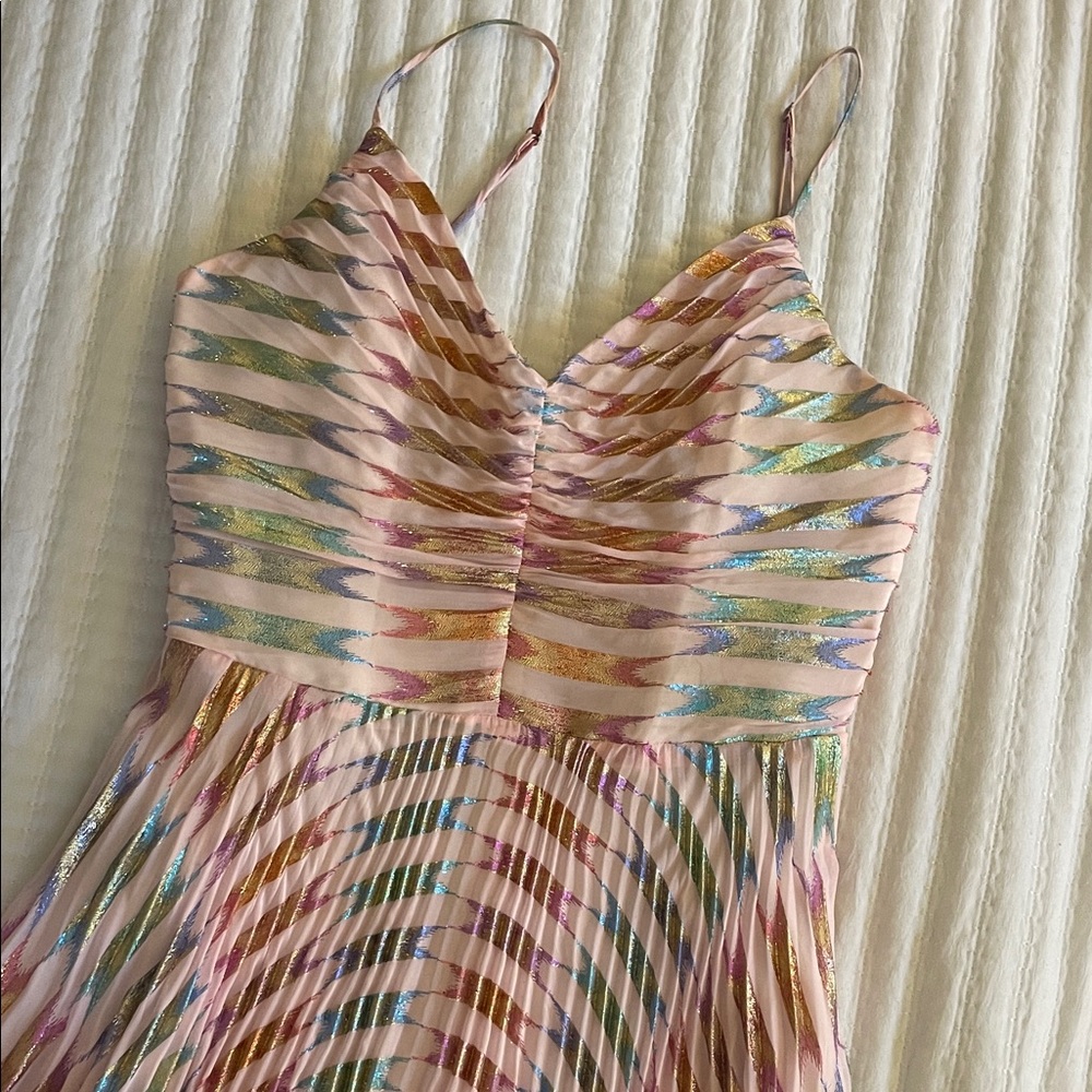 Delfi size small multicolor midi dress